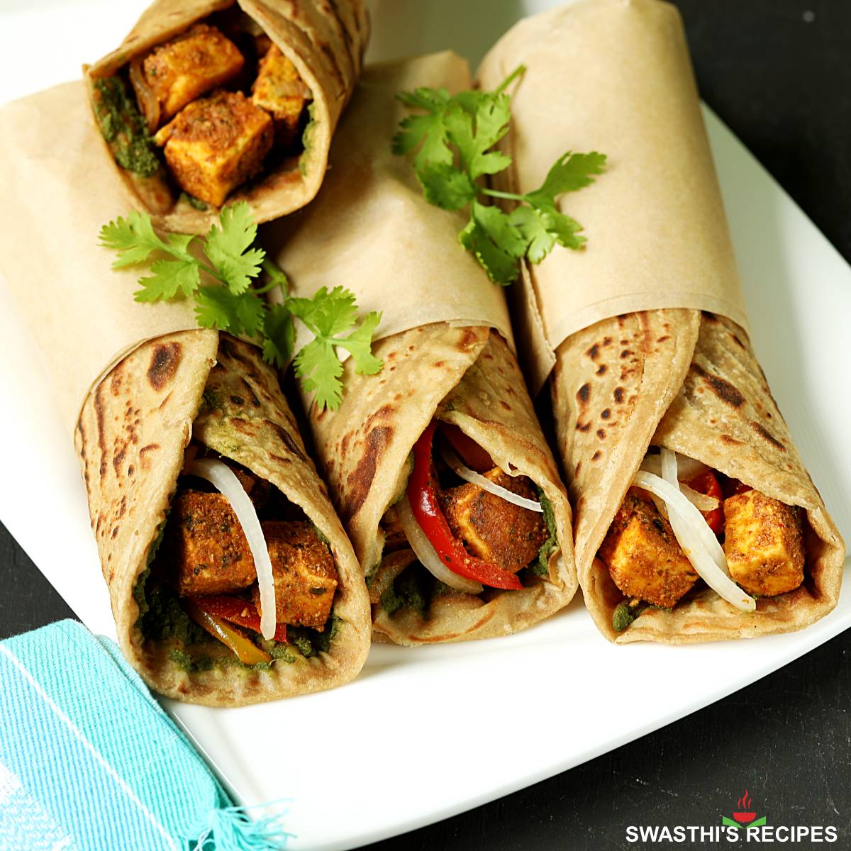Paneer Tikka Roll